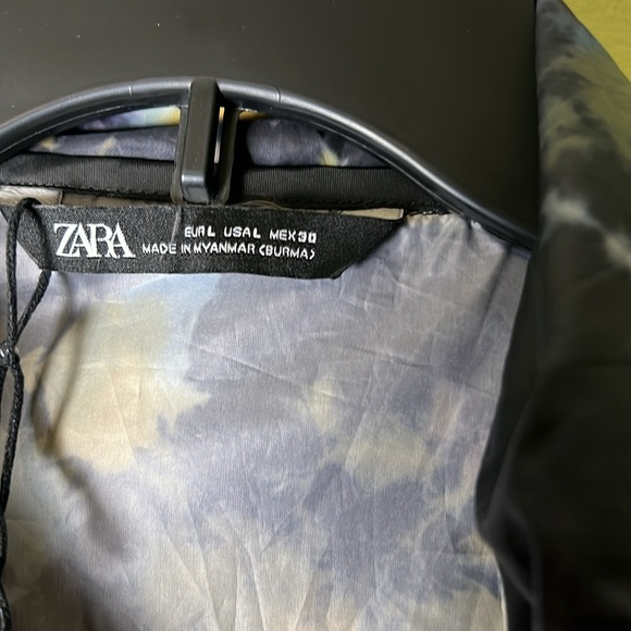 Zara Multicolor tie-dye Women's Jacket - Picture 5 of 8